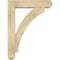 Ekena Millwork Thorton Craftsman Rough Sawn Bracket w/ Offset Brace, Douglas Fir, 6"W x 24"D x 32"H BKT0604X24X32THR04RDF - alternate 3